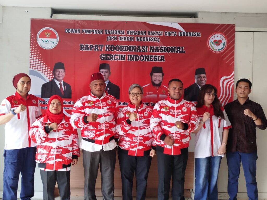 Rakornas Gercin Indonesia: Dukung Penuh Pemerintahan Prabowo–Gibran, Desak MK Tetapkan MARI-YO Pemenang Pilgub Papua