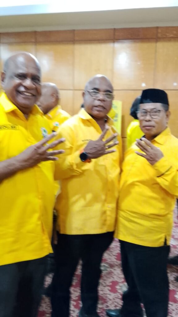 Max Krey Wakili MDF, Resmi Buka Musda VII Golkar Kota Jayapura di Hotel Grand Tabi